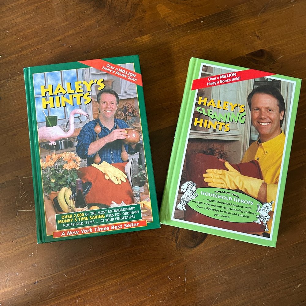 2 Book Set - Haley's Hints and Haley's Cleaning Hints